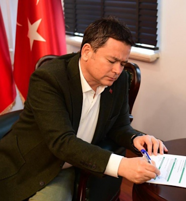 Başkan Aydın Bursaspor Vakfı'na katıldı