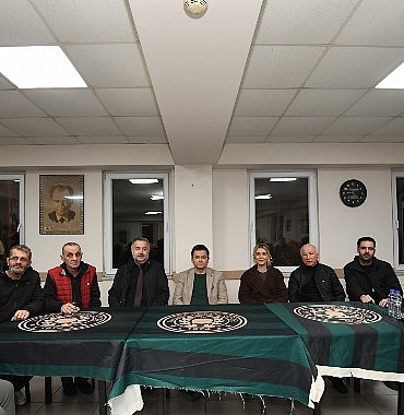 Başkan Aydın’dan Namık Kemal Spor Kulübü’ne Ziyaret