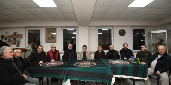 Başkan Aydın’dan Namık Kemal Spor Kulübü’ne ziyaret