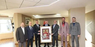 Başkan Büyükakın'a ziyaretçi akını