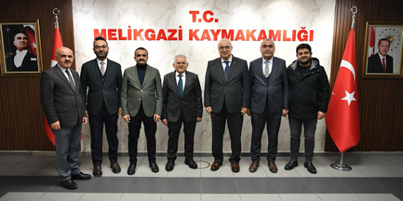 Başkan Büyükkılıç, kaymakamlıkları ziyaret etti