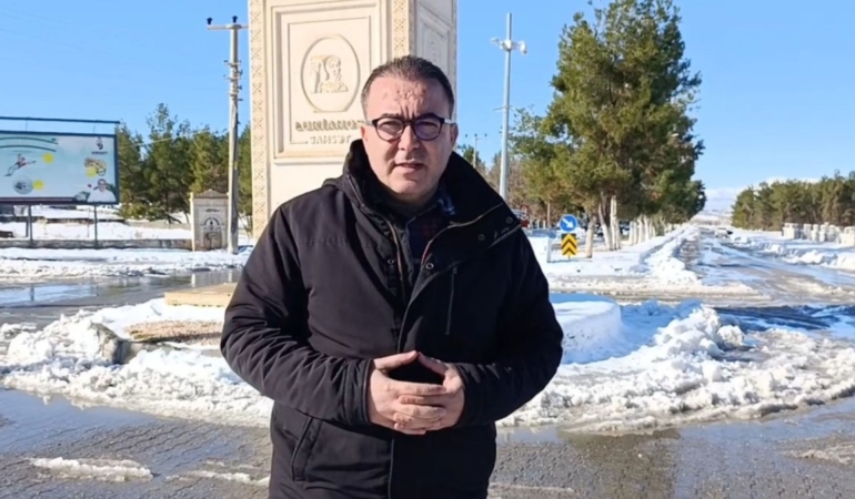 Başkan Halil Fırat: ‘Samsat’ta yoğun kar yağışına rağmen mağduriyet yaşanmadı’  - Videolu Haber