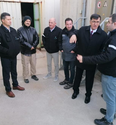 Başkan Kahveci, YALKİM OSB'yi ziyaret etti