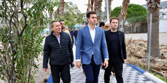 Başkan Mandalinci, saha ziyaretlerine devam ediyor