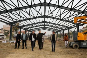 Başkan Özlü projeleri yerinde inceledi