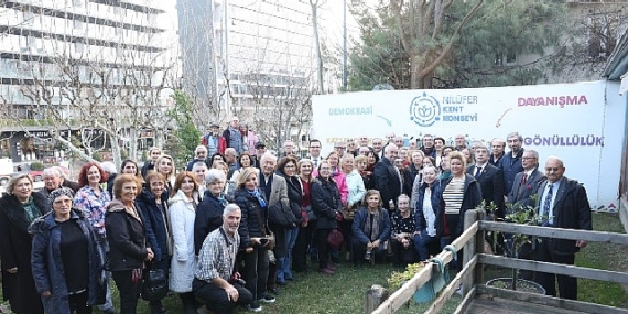 Başkan Şadi Özdemir emeklilerle bir araya geldi