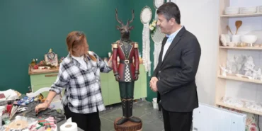 Başkan Tutdere’den Kadın Emeğine Güçlü Destek: ‘Bu Atölye Umudun ve Direncin Simgesi’