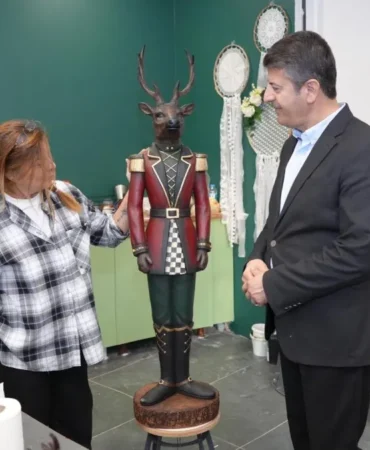 Başkan Tutdere’den Kadın Emeğine Güçlü Destek: ‘Bu Atölye Umudun ve Direncin Simgesi’