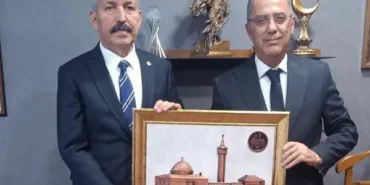 Başkan Yapar, AK Parti Hatay Milletvekili Karahan'ı ziyaret etti