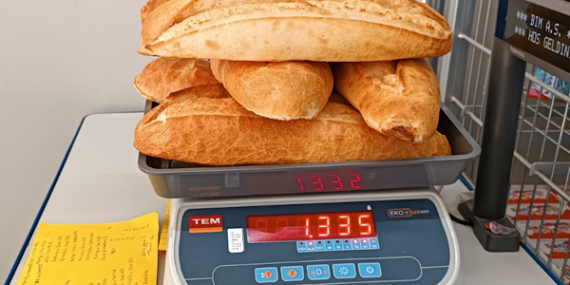 Batman’da ekmek fiyatları ve gramajları güncellendi