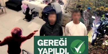 Berber dükkanına silahlı saldırının gereği yapıldı! Şüpheliler Bartın’da yakalandı