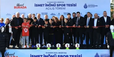 Beşiktaş İsmet İnönü Spor Tesisi yenilenerek hizmete açıldı