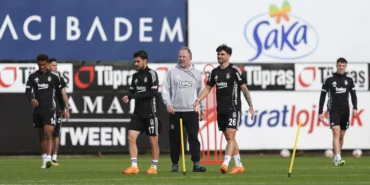 Beşiktaş'ta Samsunspor maçının hazırlıkları devam etti