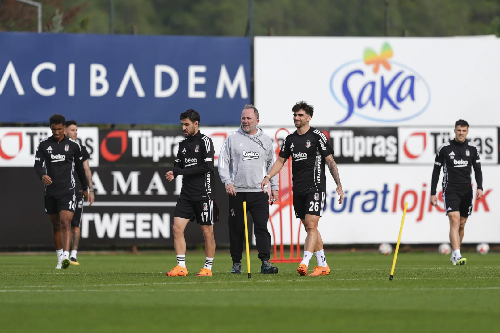 Beşiktaş'ta Samsunspor maçının hazırlıkları devam etti
