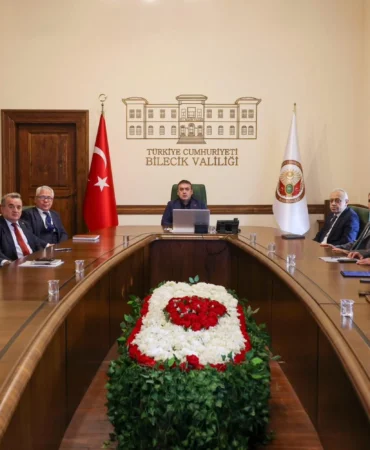 Bilecik'te Vali Sözer ilçe koordinasyonunda