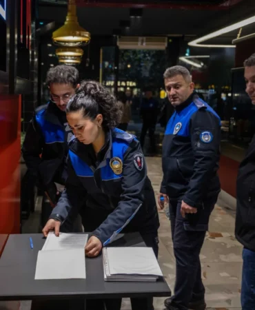 Bornova’da yılbaşı öncesi kapsamlı denetim gerçekleştirildi