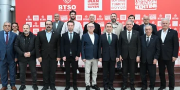 BTSO, Özbekistan Büyükelçisi Khaydarov’u ağırladı