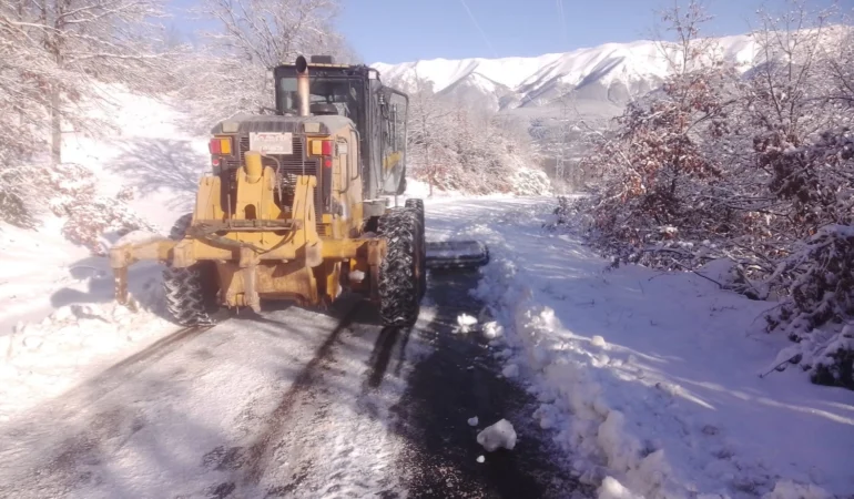 Bursa'da AKOM koordinasyonunda yollar güvende