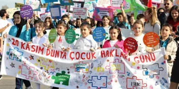 Bursa'da Çocuk Hakları Festivali düzenlendi