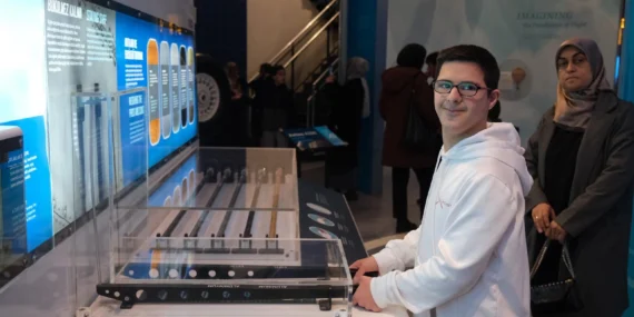 Bursa'da engel tanımayan bilim yolculuğu