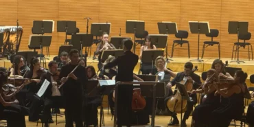 Bursa'da şef Maximilian Cem Haberstock ve flüt sanatçısı Denizcan Eren sahne aldı