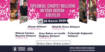 Bursa'da şiddete karşı eşitlik hamlesi... Farkındalık atölyeleri hayata geçiyor