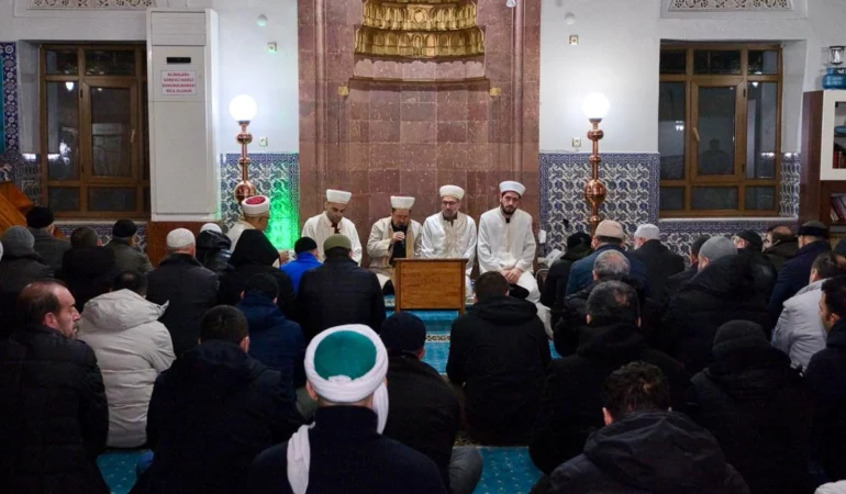 Bursa'da yılın ilk sabah namazında buluştular