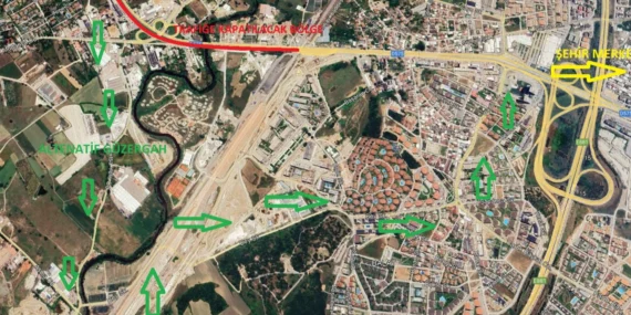 Bursa Geçit’te bu yol trafiğe kapatılacak