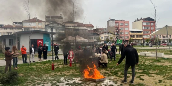 Bursa Nilüfer’de afet bilinci için güç birliği