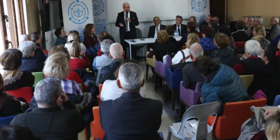 Bursa Nilüfer’de Başkan Özdemir emeklilerle buluştu