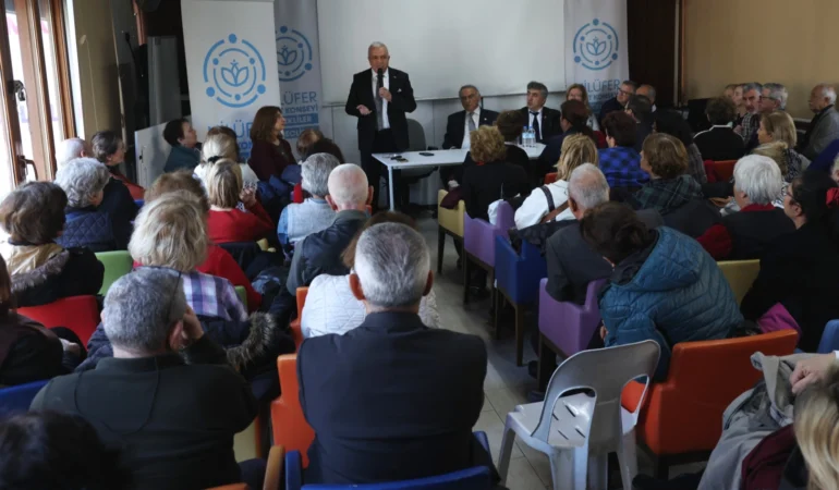 Bursa Nilüfer'de Başkan Özdemir emeklilerle buluştu