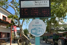 Bursa Nilüfer'de ücretsiz internet noktası 40'a ulaştı