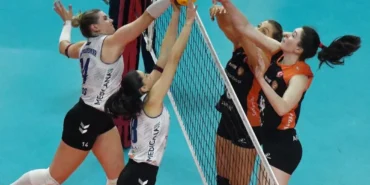 Bursa Nilüferli Sultanlar Eczacıbaşı Dynavit'i 3-1 mağlup etti