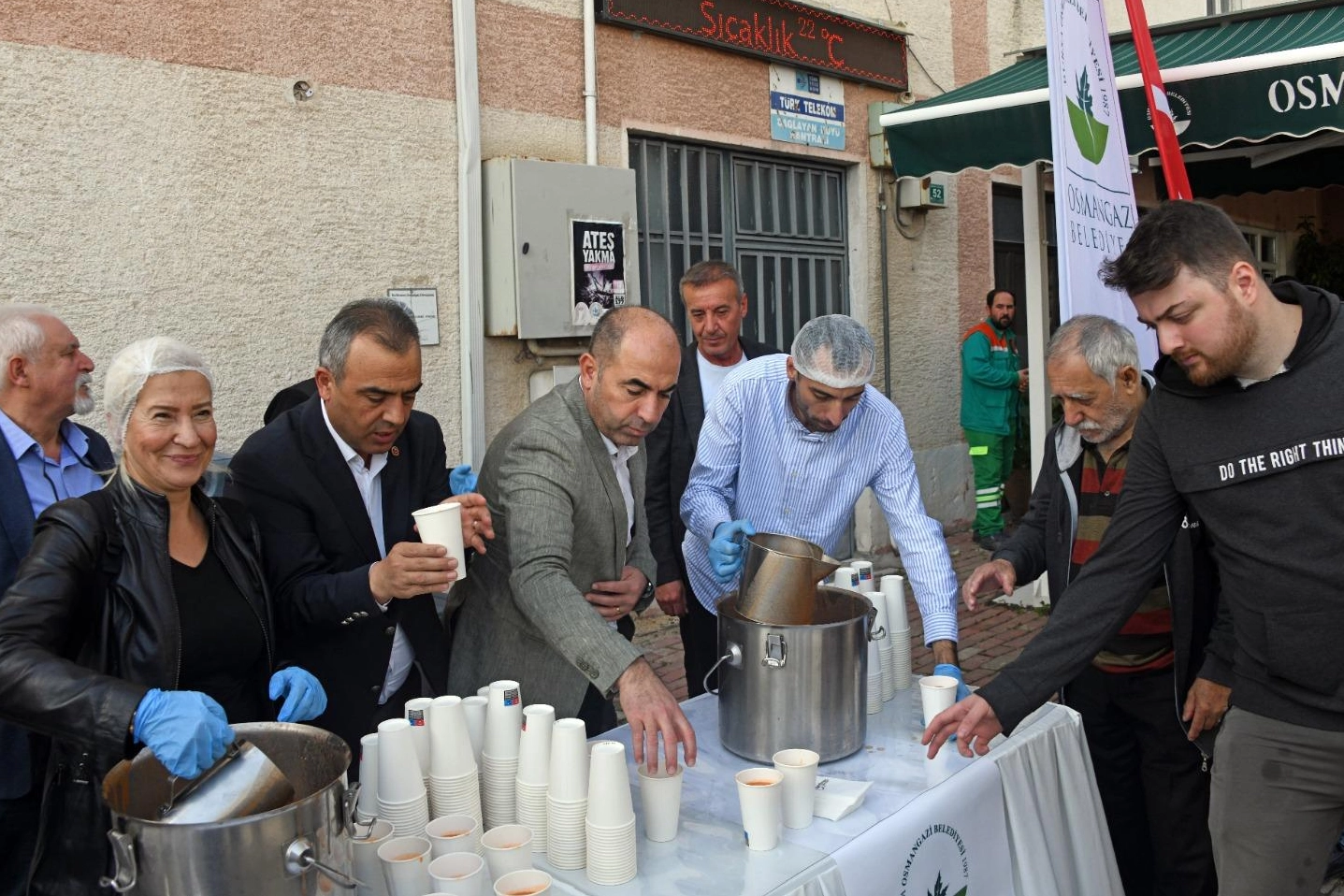 Bursa Osmangazi'de Başkan Aydın'ın durağı Çağlayan oldu