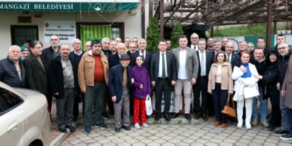 Bursa Osmangazi’de Mahalle Buluşmalarıyla Vatandaşla Buluştu
