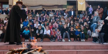 Bursa Yıldırımlı çocuklar kültür sanatla büyüyor