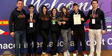 Bursalı öğrenciler Fibonacci Robot Olimpiyatları’nda Dünya İkincisi oldu