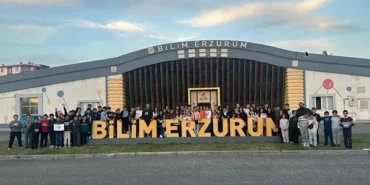 Büyükşehir’den 100 öğrenciye Erzurum’da bilim gezisi
