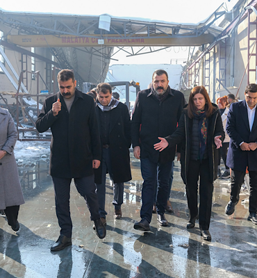 Büyükşehir eşbaşkanlarından OSB’de dayanışma ziyareti