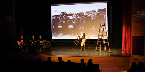 Büyükşehir öğrencileri Vecihi Hürkuş Tiyatrosu ile buluşturdu