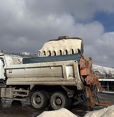 Çankaya’da Kar Mesaisi