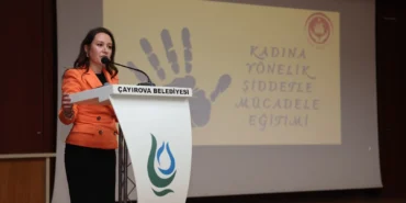 Çayırova’da kadına yönelik şiddetle mücadele eğitimi