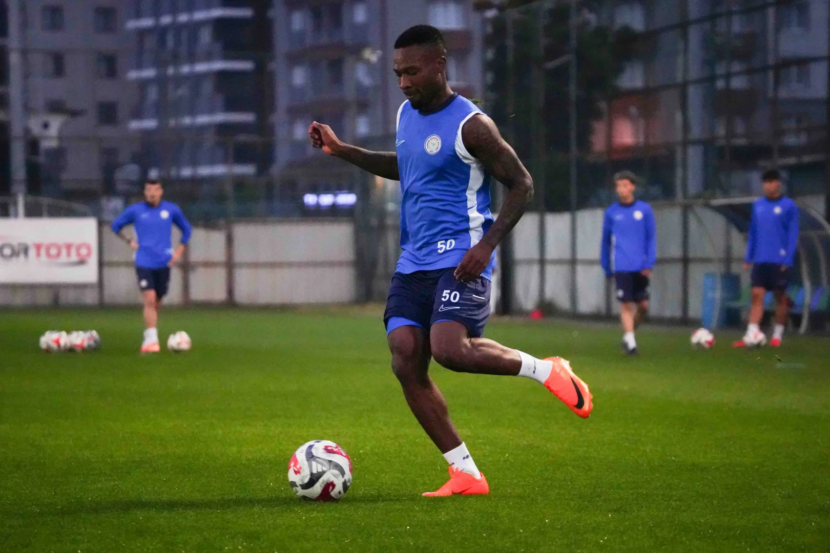 Çaykur Rizespor'da Zecorner Kayserispor maçının hazırlıkları başladı