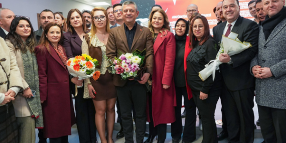 CHP Genel Başkanı Özel: Saruhanlı bereketli bir memlekettir
