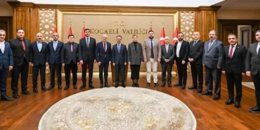 CHP Kocaeli İl Başkanı Arcan ve Yeni Yönetiminden Vali Aktaş’a ziyaret