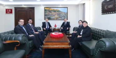 Çin Halk Cumhuriyeti'nin Ankara Büyükelçisi Jiang Xuebin Mardin Valiliğini ziyaret etti