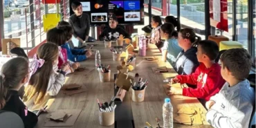 Çocuklar Pancar Deposu’nda sanatla buluştu