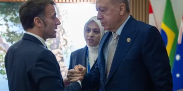 Cumhurbaşkanı Erdoğan, Fransa Cumhurbaşkanı Macron ile görüştü