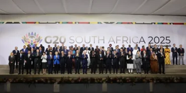 Cumhurbaşkanı Erdoğan, G20 Liderler Zirvesi'nde aile fotoğrafı çekimine katıldı