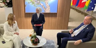 Cumhurbaşkanı Erdoğan, İtalya Başbakanı Meloni ile görüştü